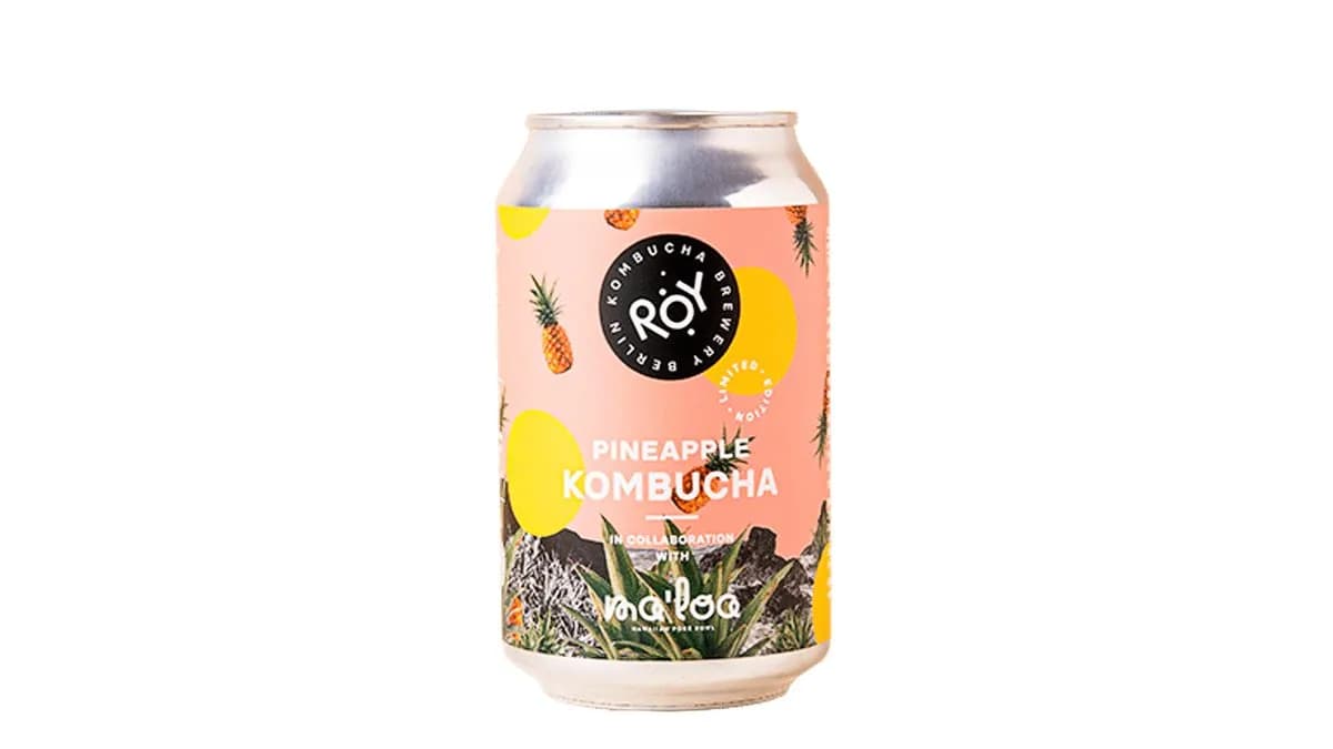 Kombucha ROY x MA'LOA Pineapple 0,33l