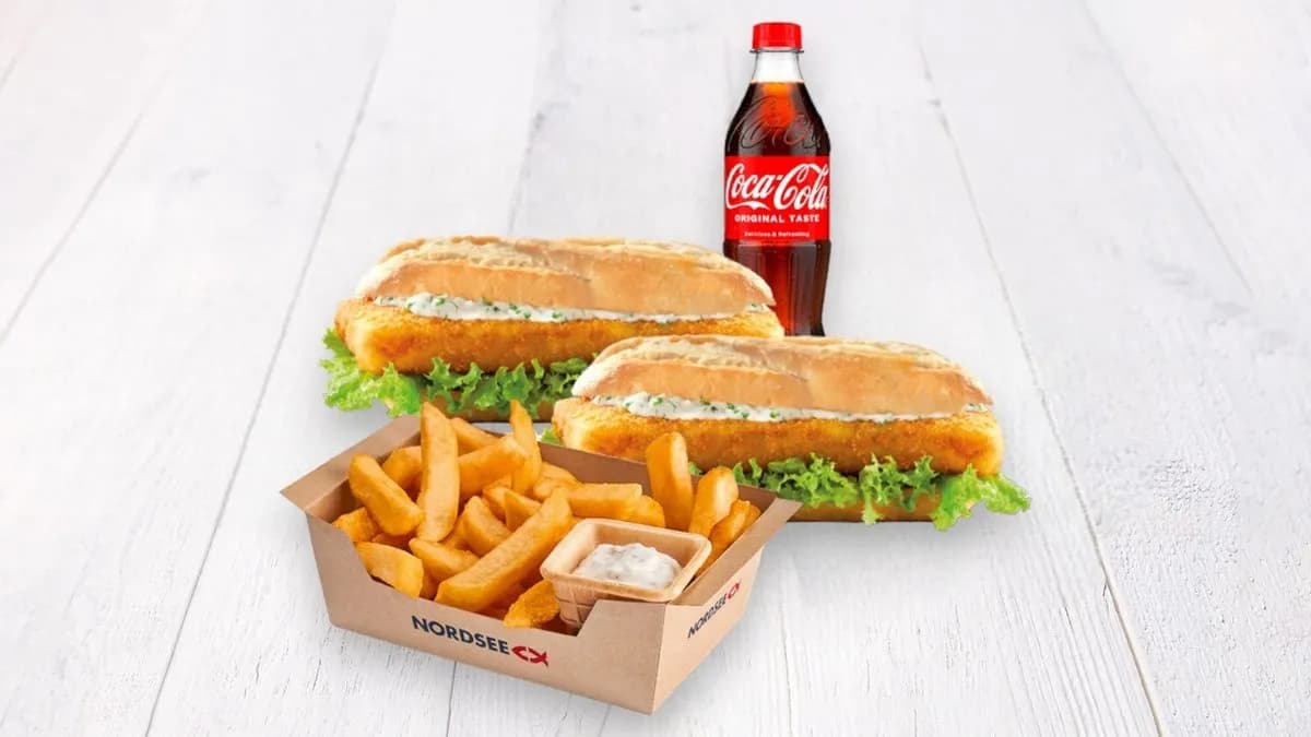 128 years North Sea menu