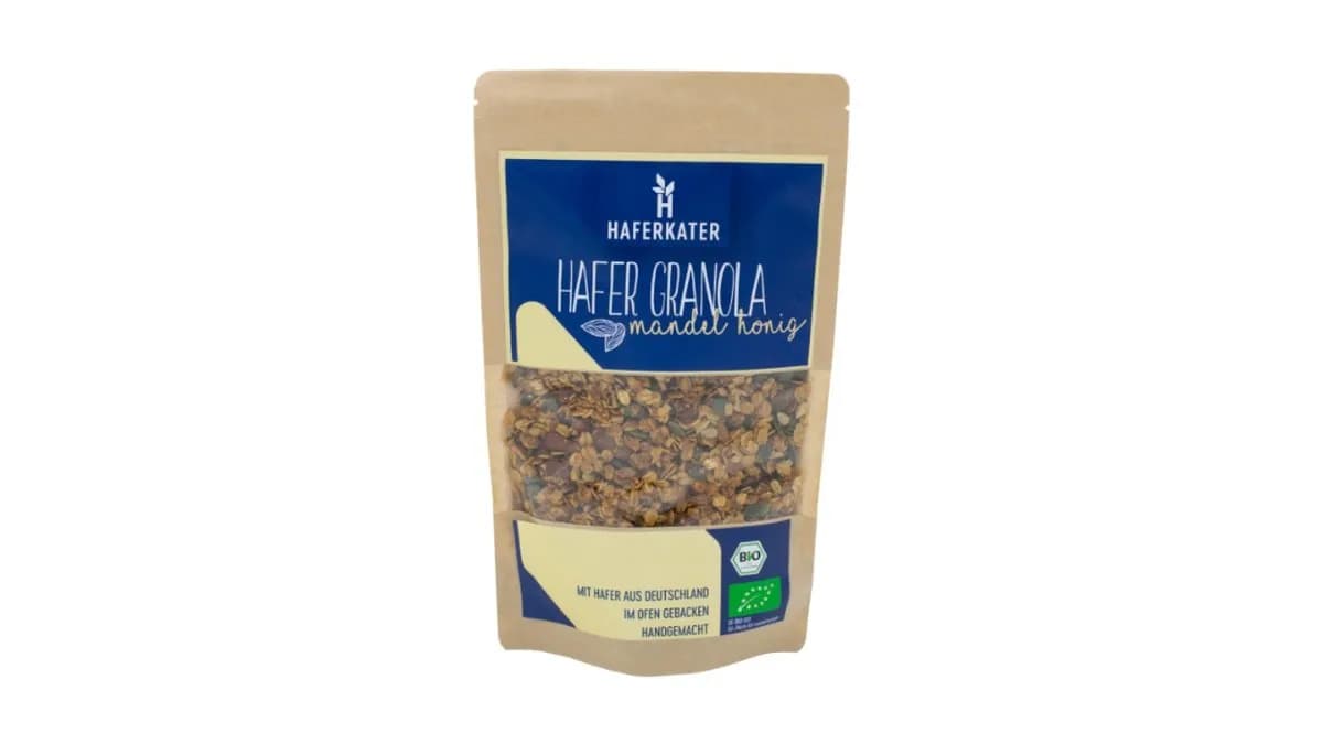 Haferkater Mandel-Honig Granola