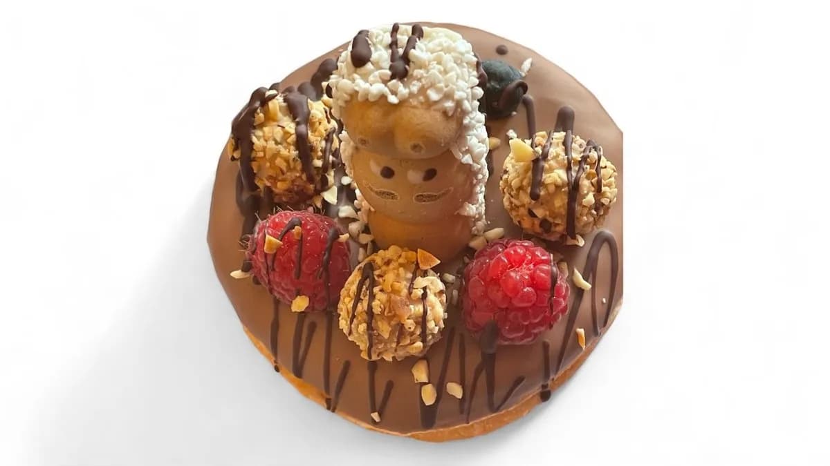Crown Donut Happy Hippo und Ferrero Giotto