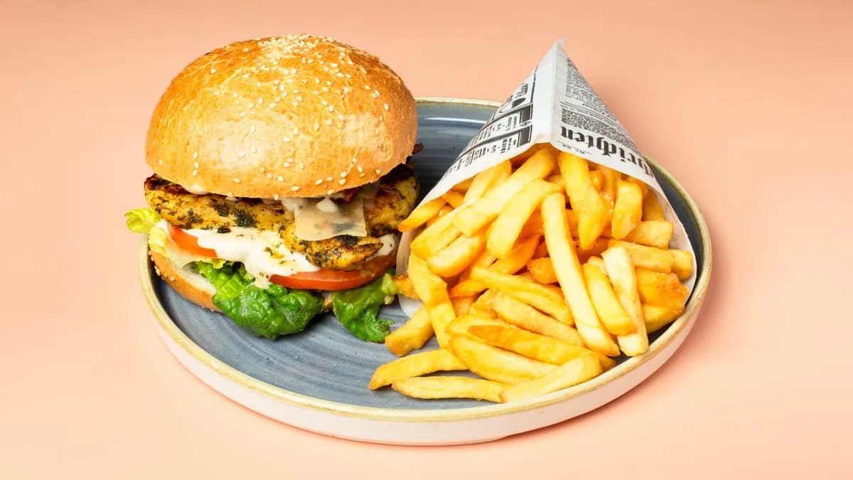 Caesar Chicken Burger