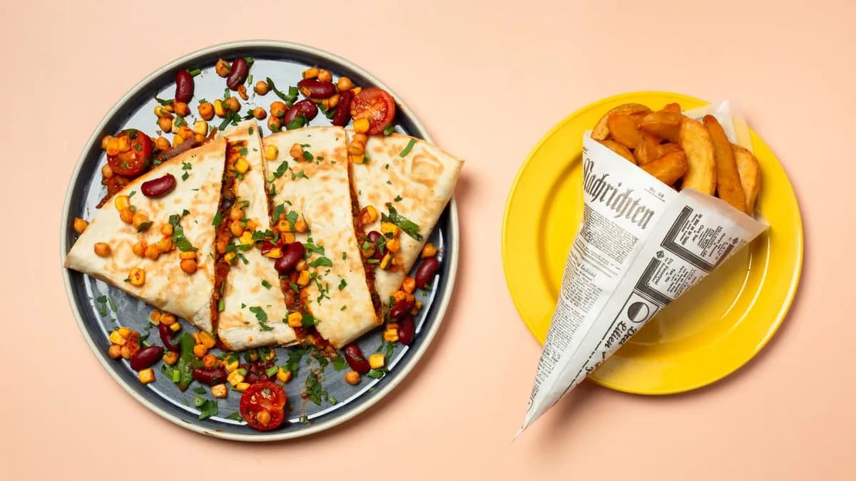 Quesadilla Chili con Carne