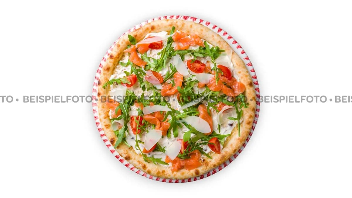 Pizza Salmon Arugula