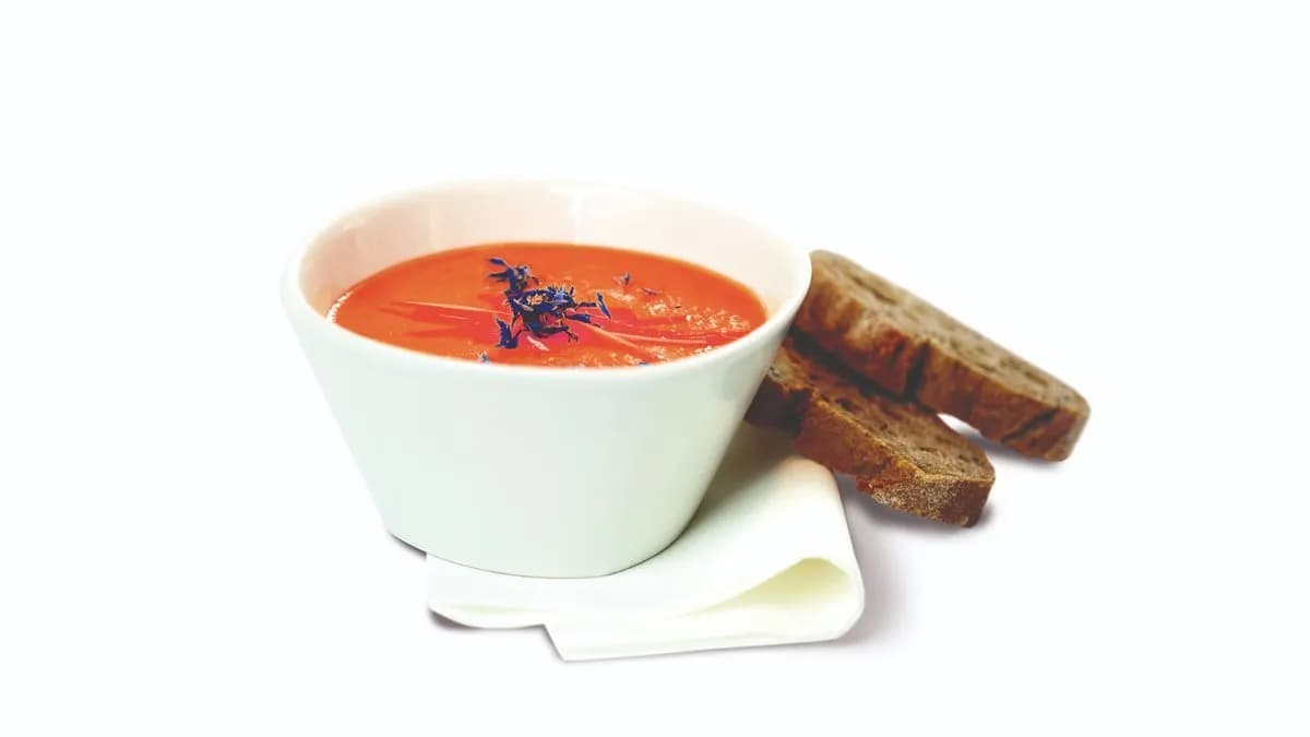 Tomaten Basilikum Suppe