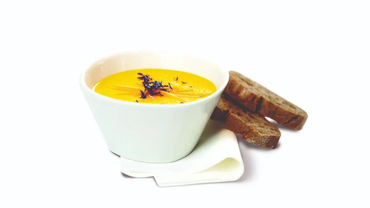 Karotten-Kokos-Ingwer Suppe