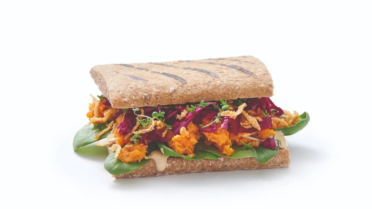 Vegan Sweet Potato Sandwich