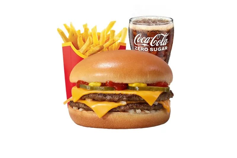 Dupla Sajtburger McMenü®