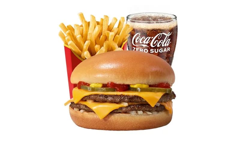 Dupla Sajtburger McMenü® Plusz