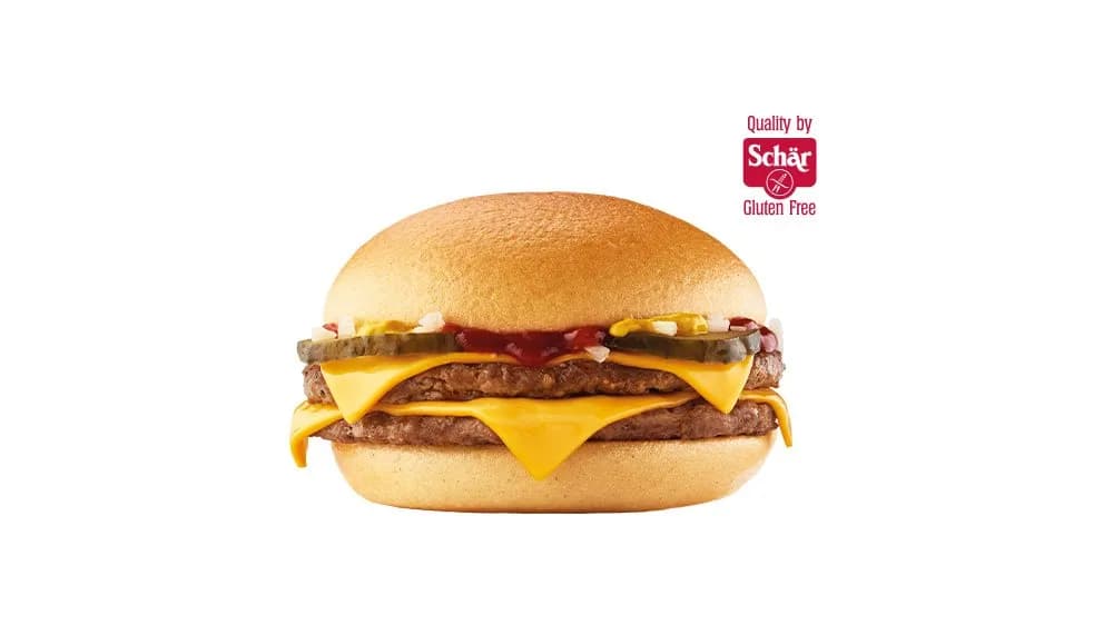 Gluténmentes Dupla Sajtburger