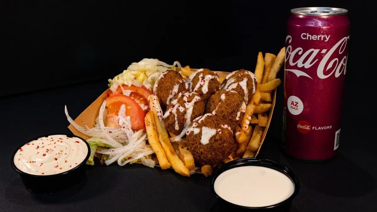 Falafel Tál Menü (Kicsi)