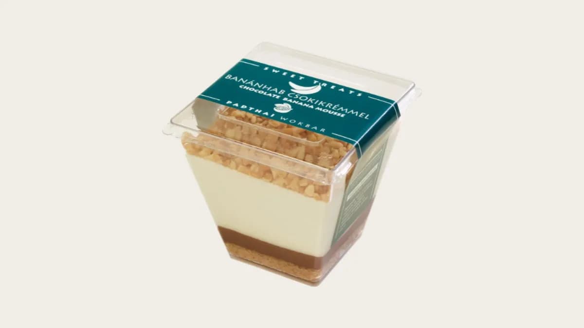 Banánhab Csokikrémmel