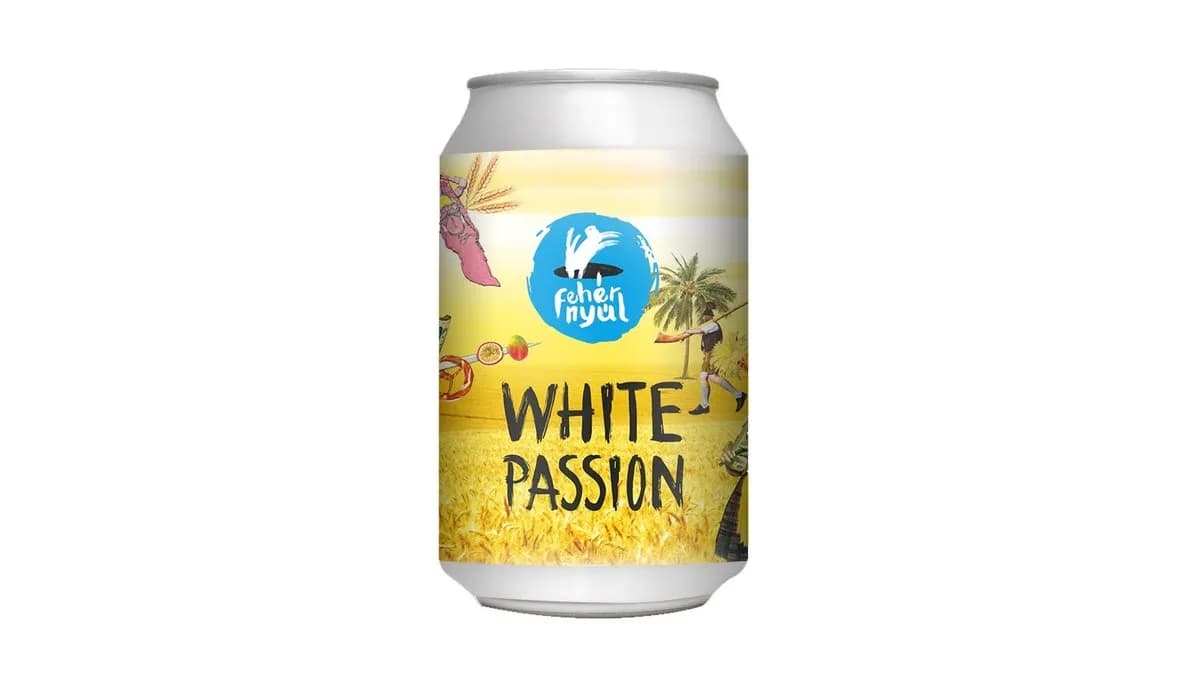 Fehér Nyúl White Passion mangós-maracujás búzasör - 5,2%
