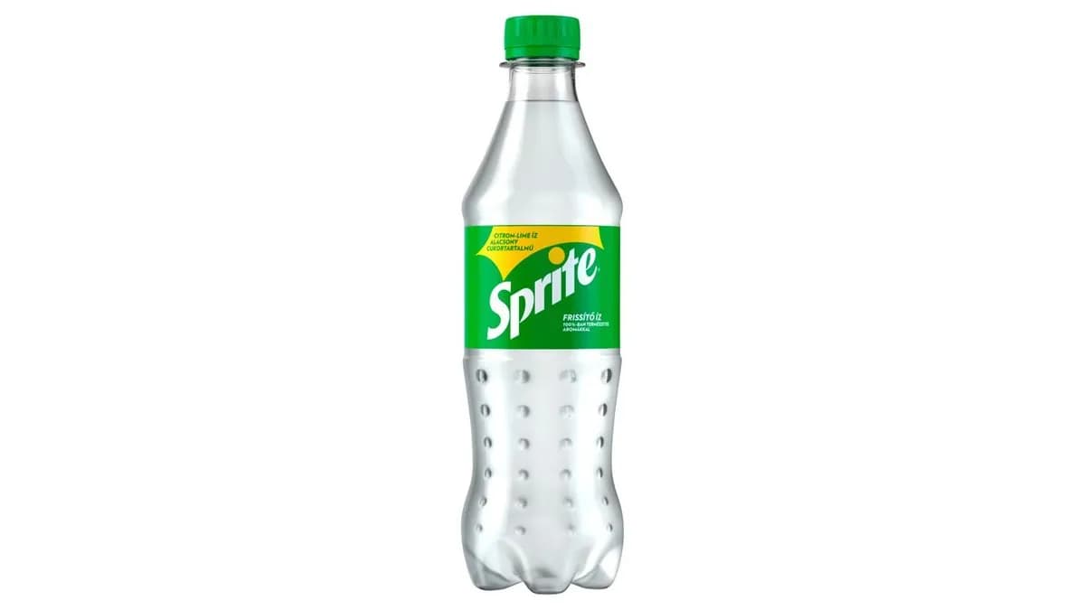 Sprite citrom és lime ízű szénsavas üdítőital cukorral és édesítőszerekkel 500 ml
