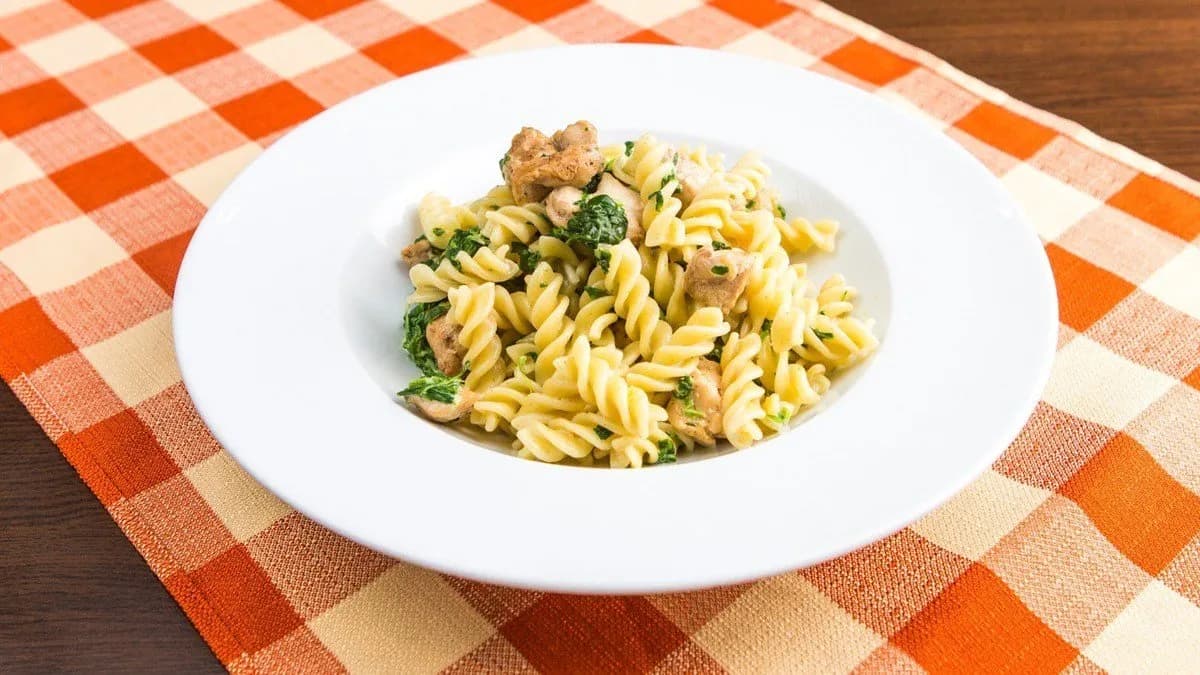 Fusilli all pollo gorgonzola