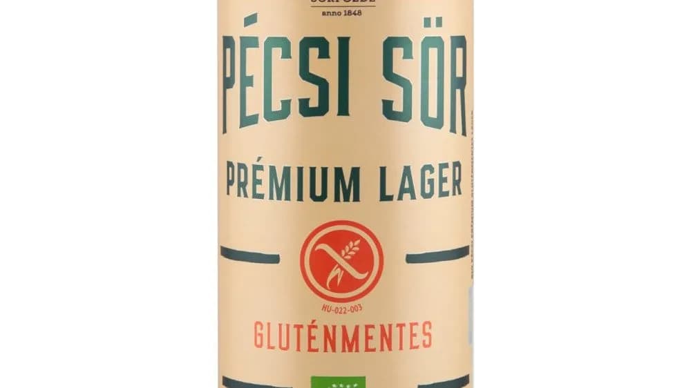 Gluténmentes Bio Pécsi sör 0,5l dob.