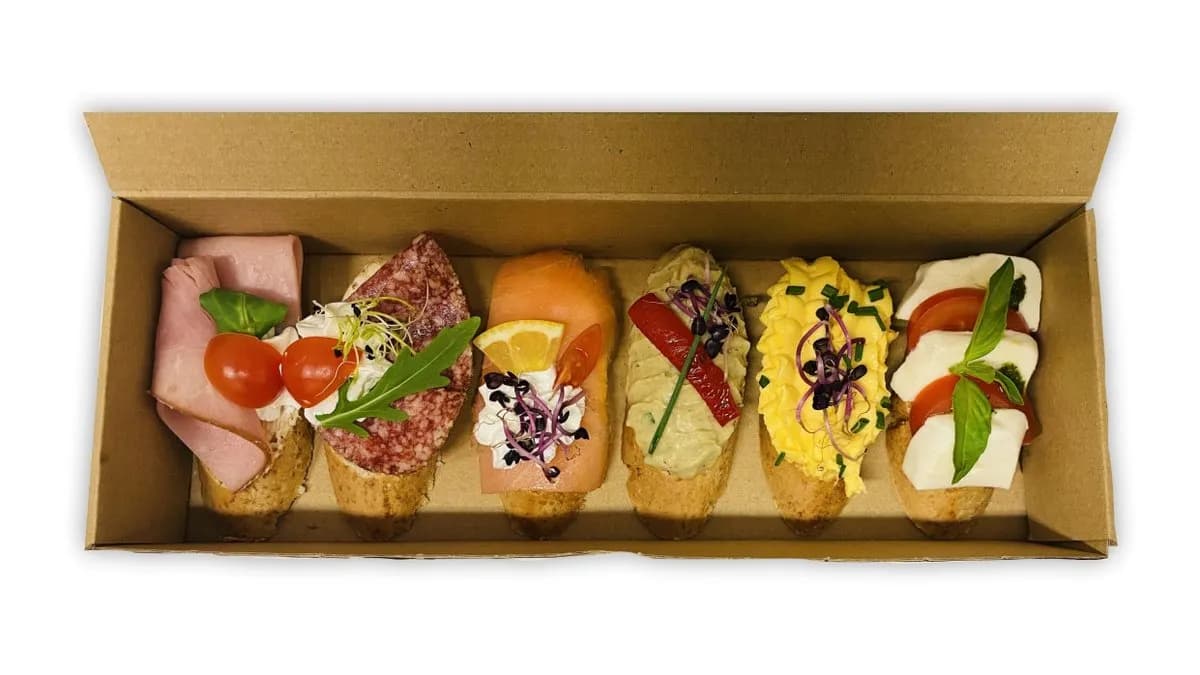 6 db-os szendvics box (24 órás előrendeléssel)