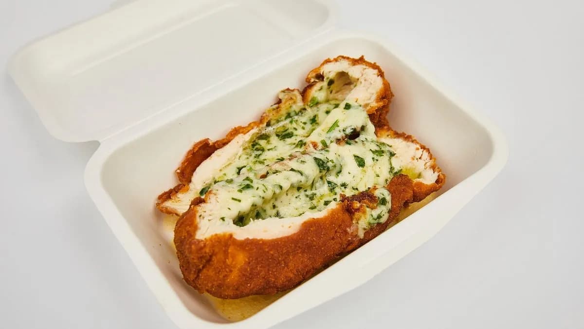 Kijevi jércemell rántva