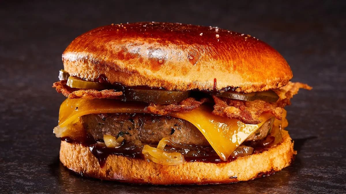 Gluténmentes Trófea BBQ Burger