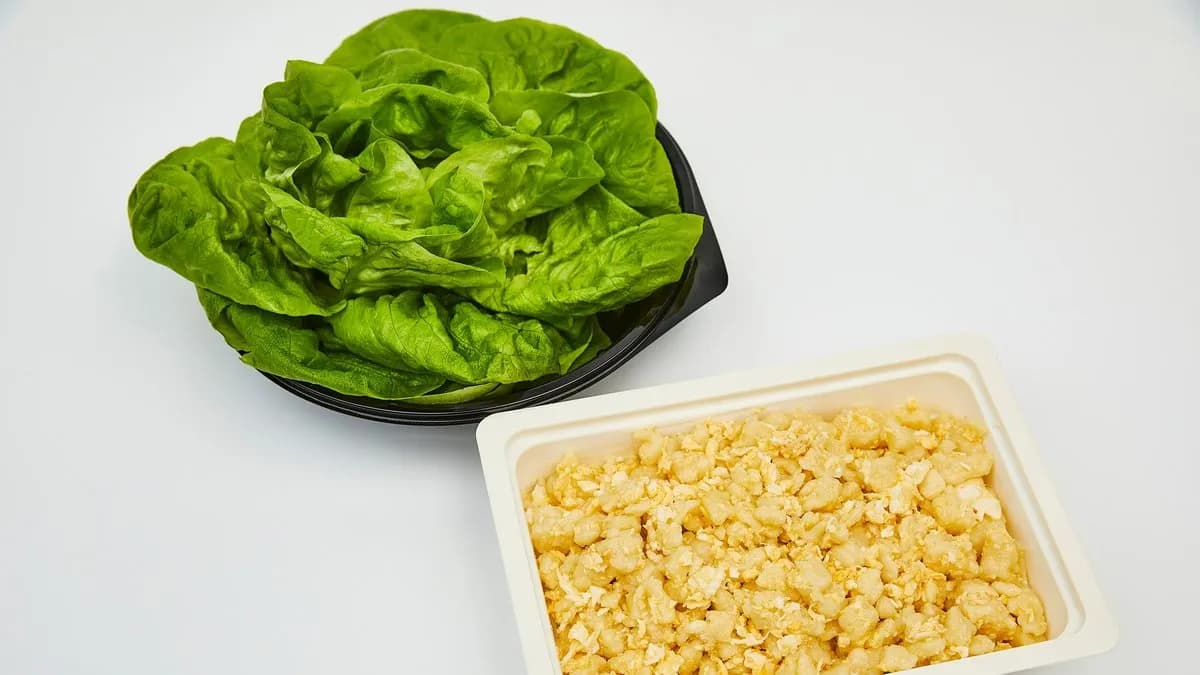 Tojásos galuska fejes salátával