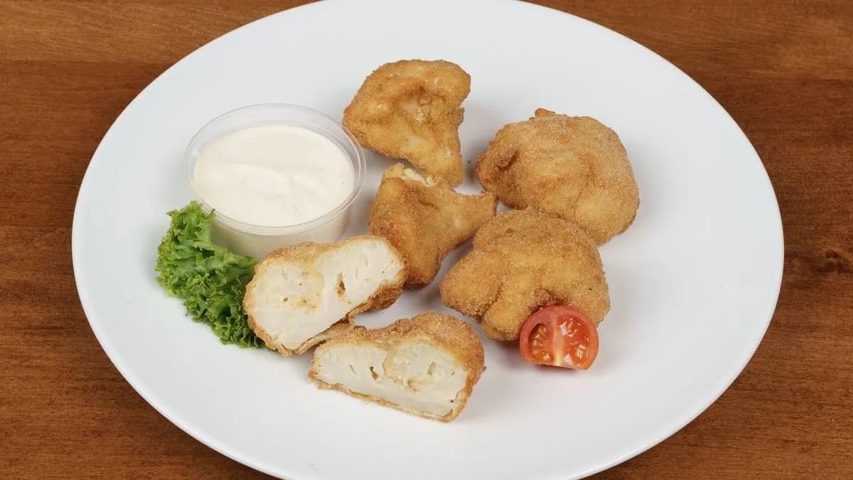 Rántott karfiol tartárral