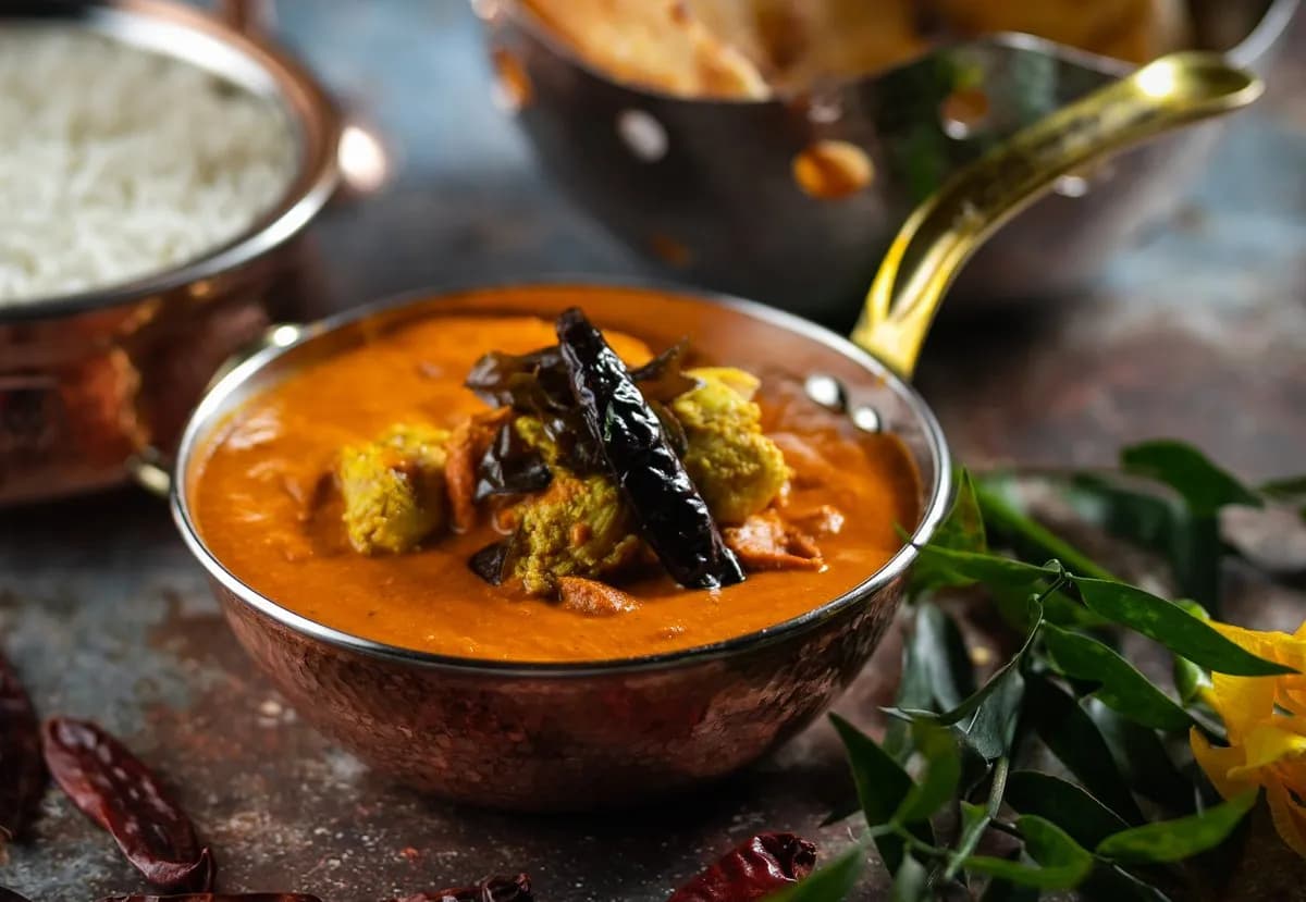 MADRAS CURRY CHICKEN (CSÍPŐS)🌶