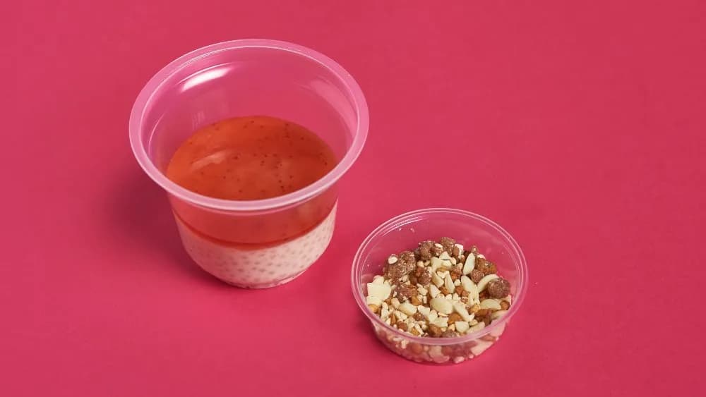 Strawberry Tapioca Pudding