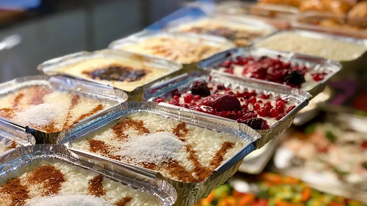 Fahéjas és Kókuszos Tejberizs