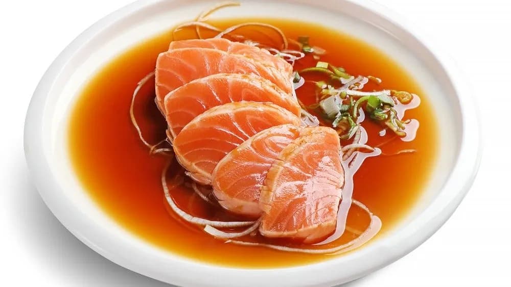 K3 Grillezett lazac sashimi 6 db