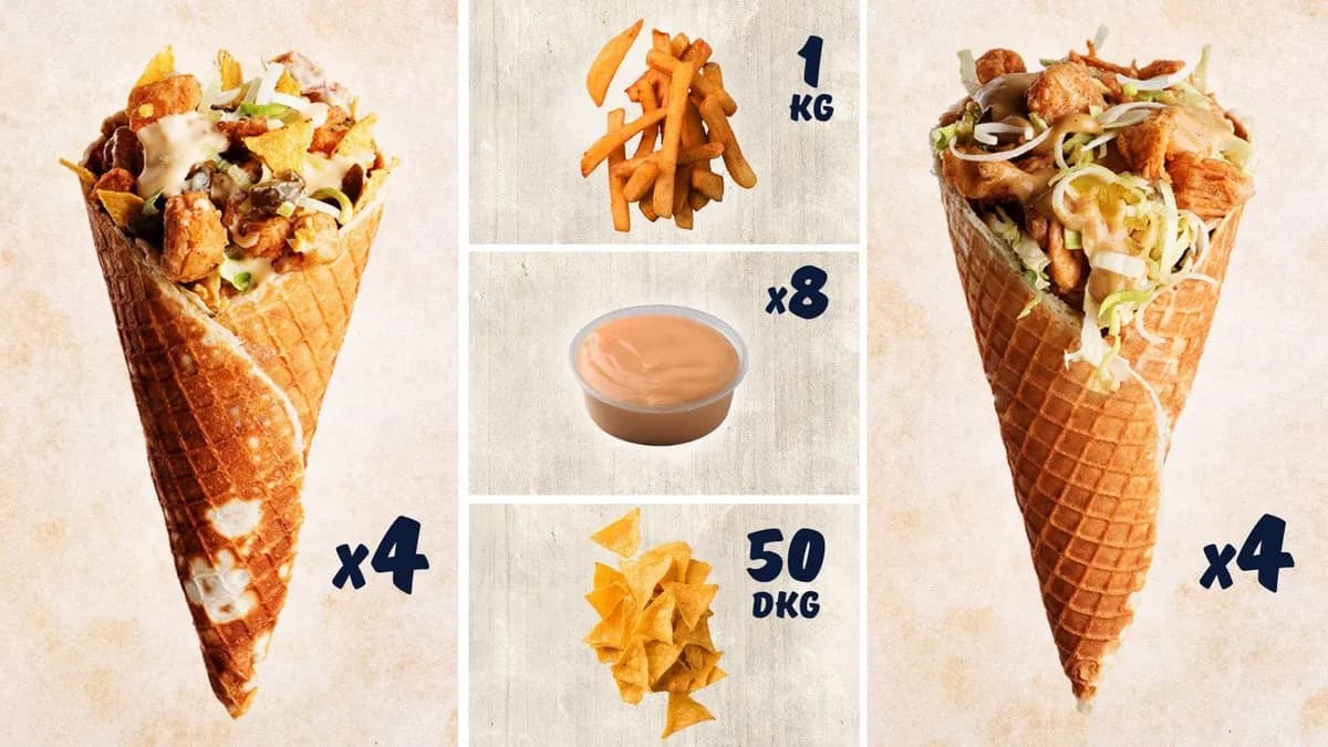 Vega Tölcsibe special full pack 8 személyre