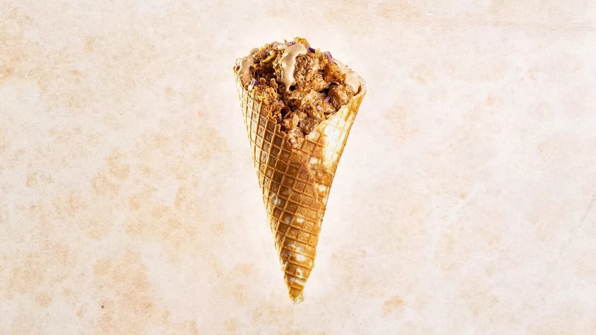 Vega monster chipotle tölcsér + tortillachips