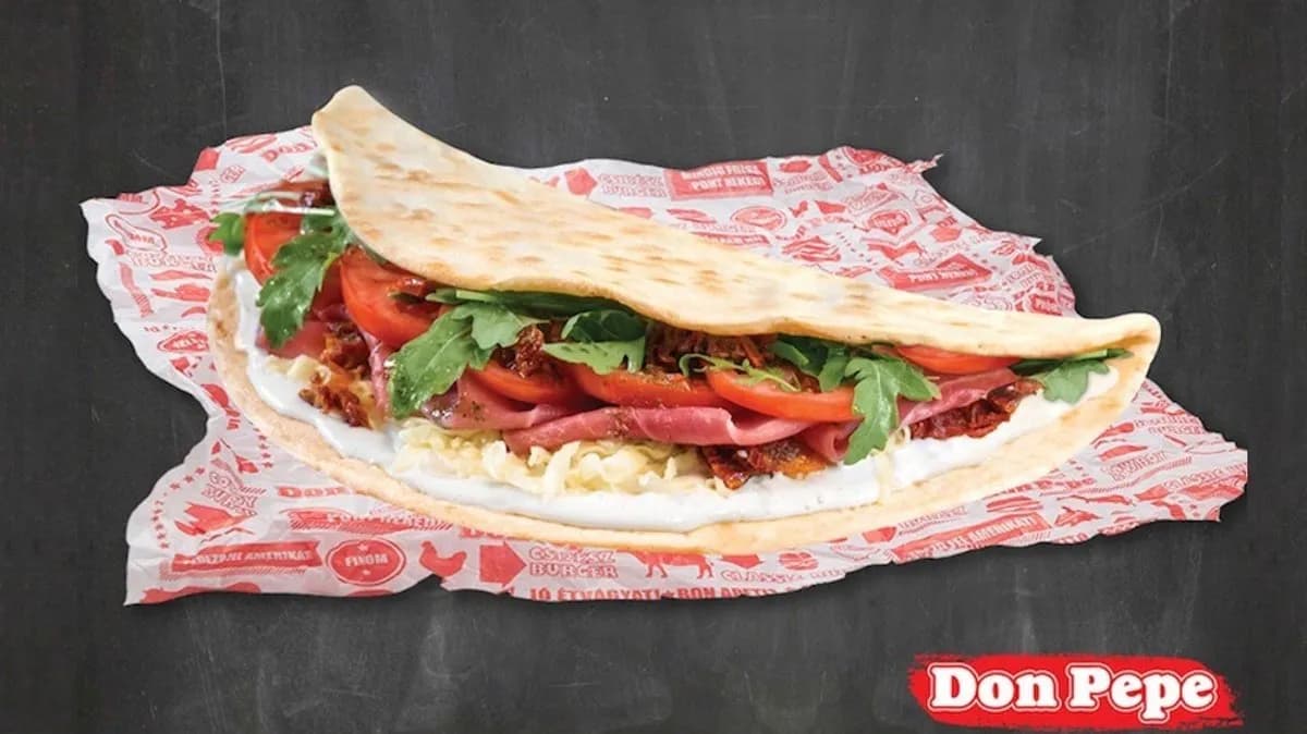 Érlelt sonkás piadina