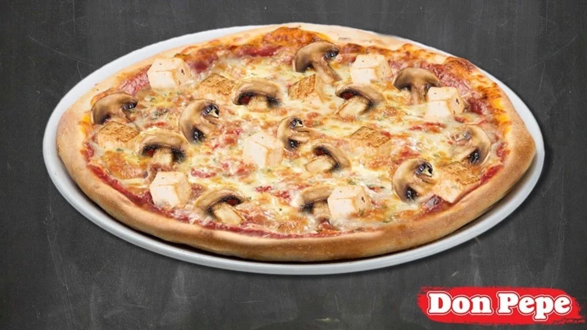 Vegán Gombás pizza