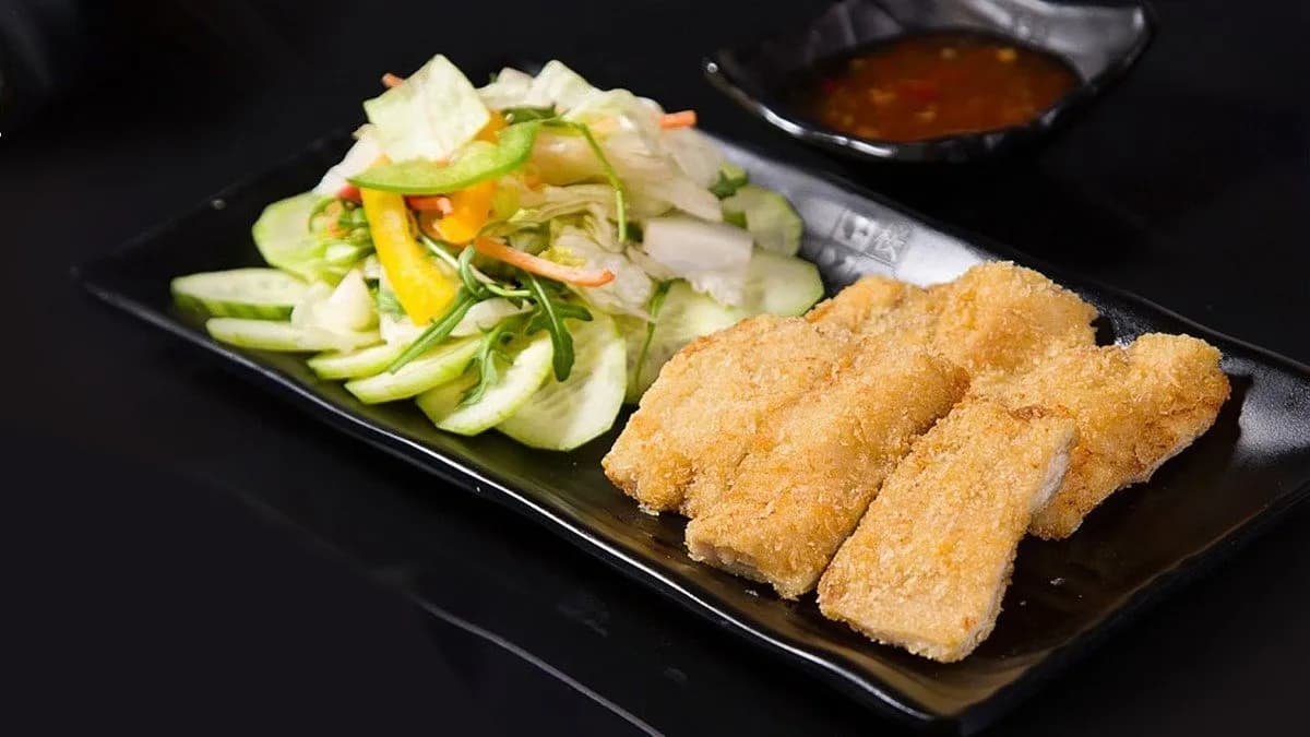 Fish Tempura with Salad C18