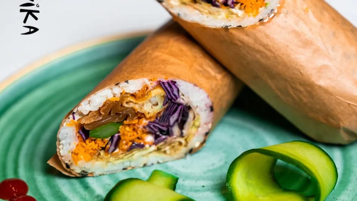 Csirke tempura Sushi Burrito