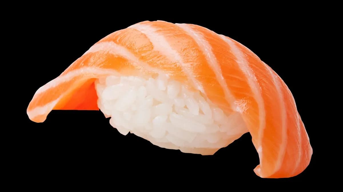 N3. Lazac nigiri 2db