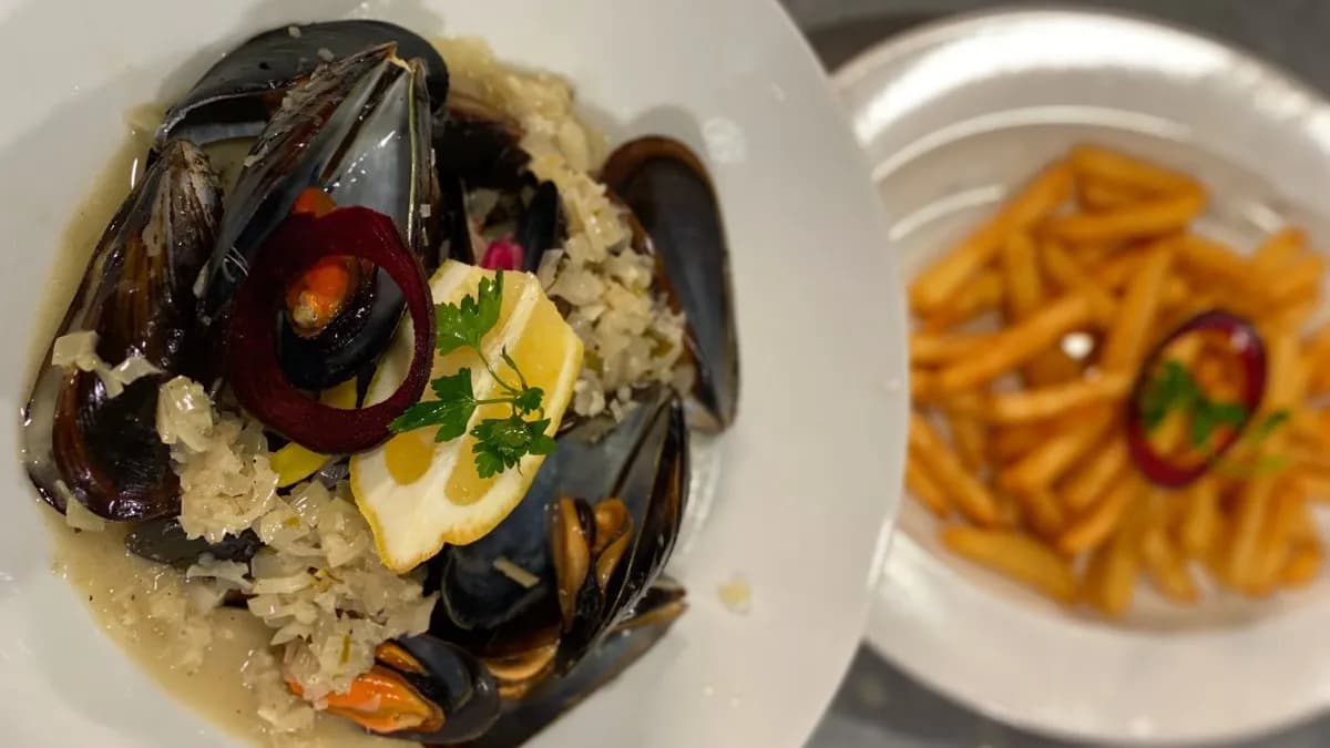 Fekete kagyló vian módra