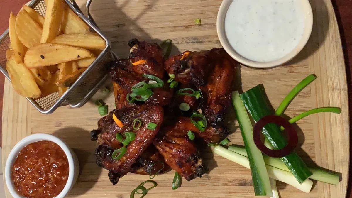 Fűszeres csirkeszárnyak 6db