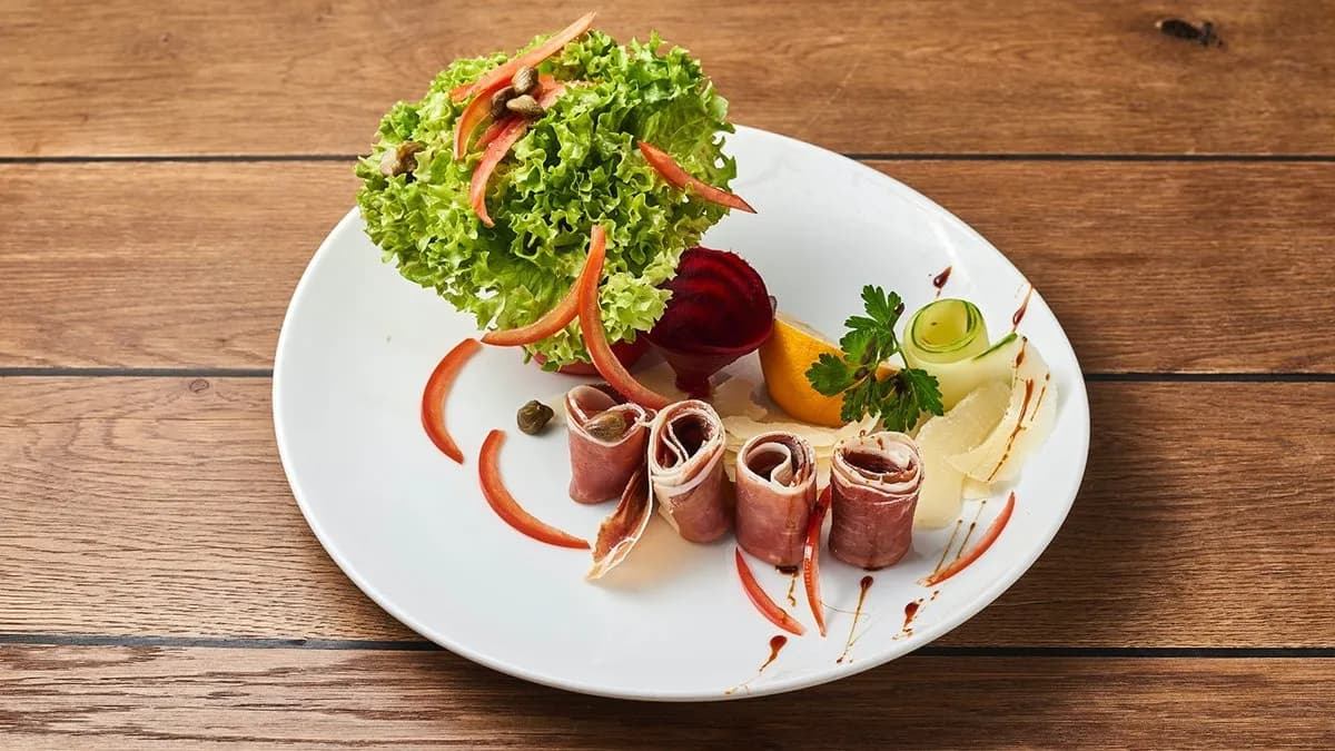 Pármai sonka carpaccio