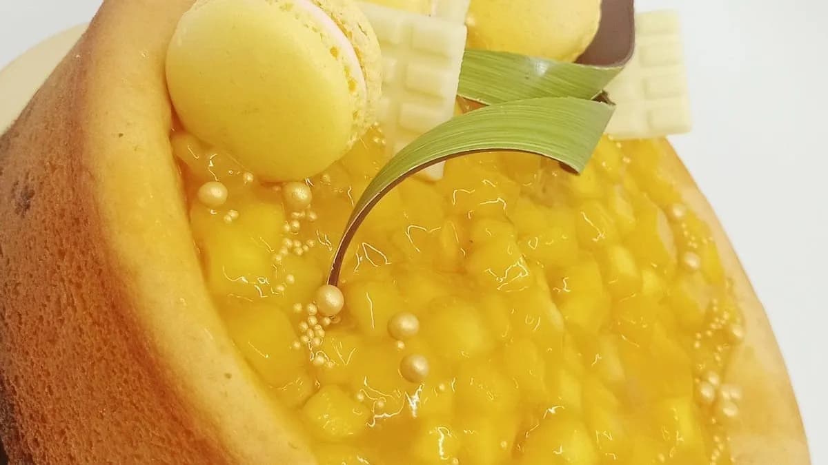 Mangós New York sajttorta (8 szeletes)