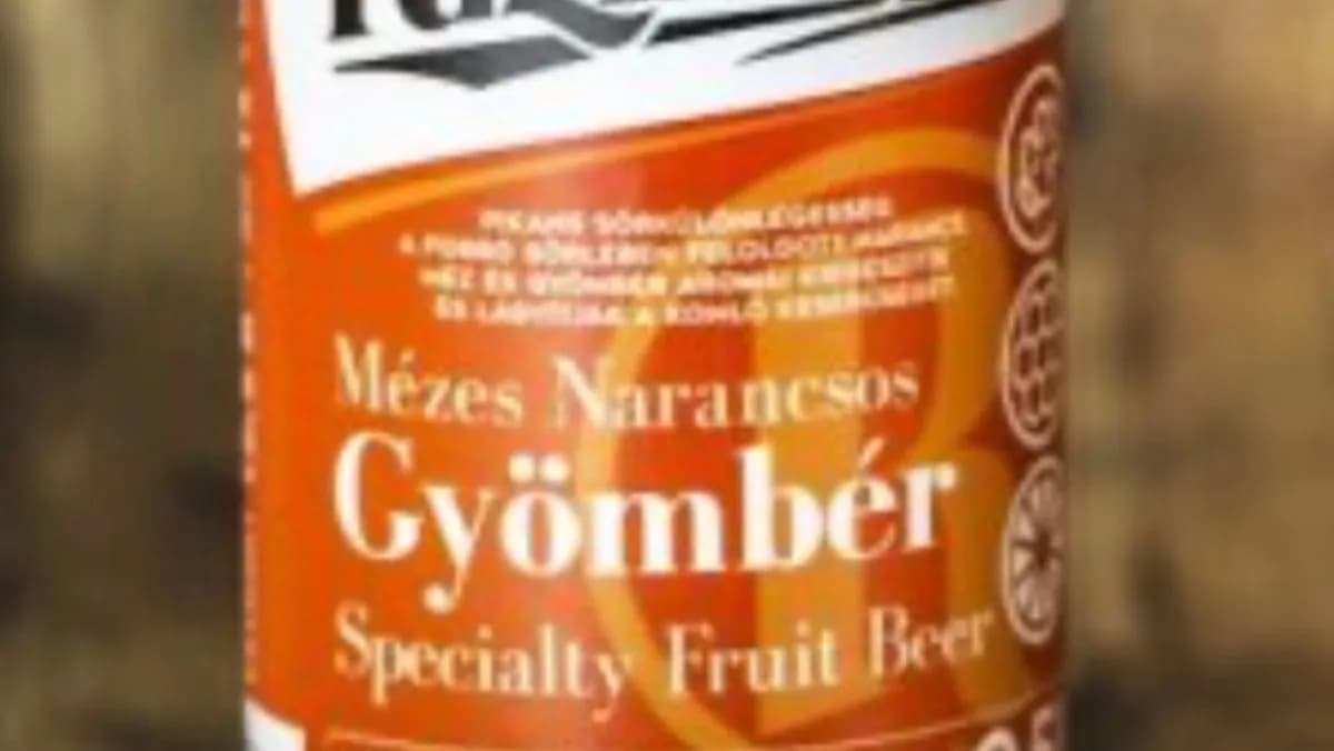 Rizmajer Kézműves Mézes-Narancsos Gyömbér Sör 500ml (üveges)