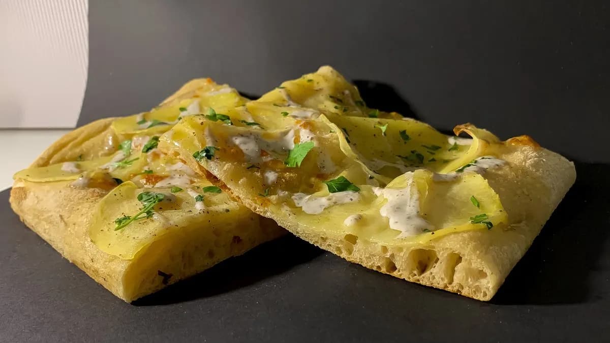 Patate e tartufo Pizza