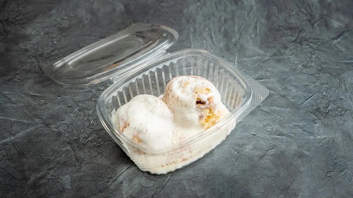 Profiterol - fehércsokis