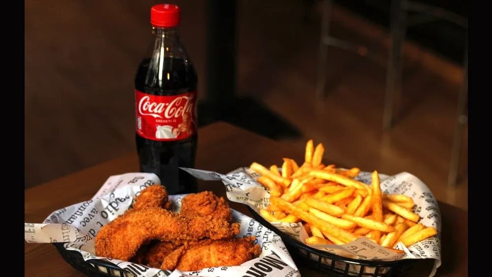 Limited Time Offer C2 -- GET 3 Chicken Strips + Regular Fries + Softdrink