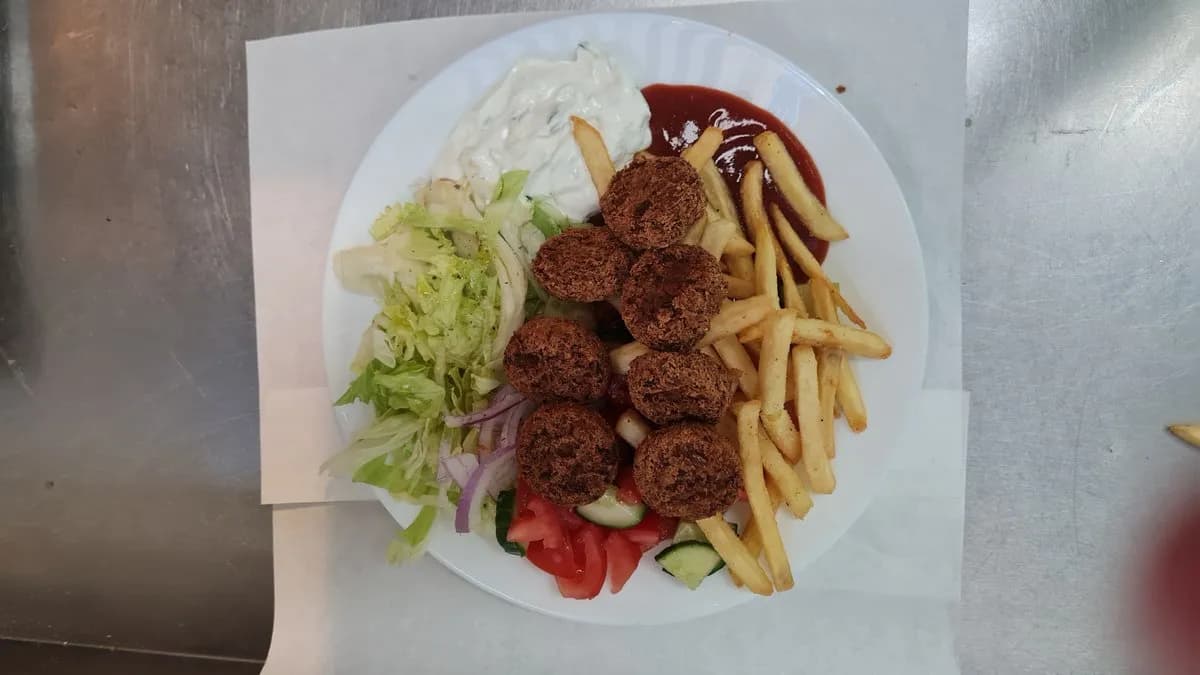 Falafel tál