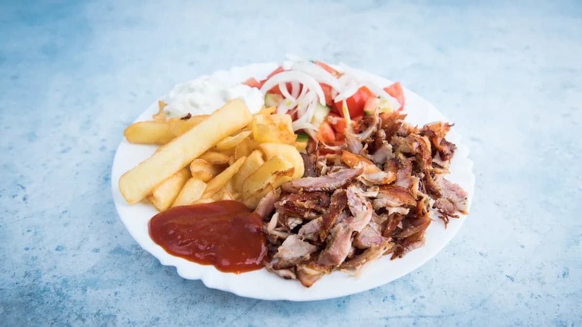 Gyros tál