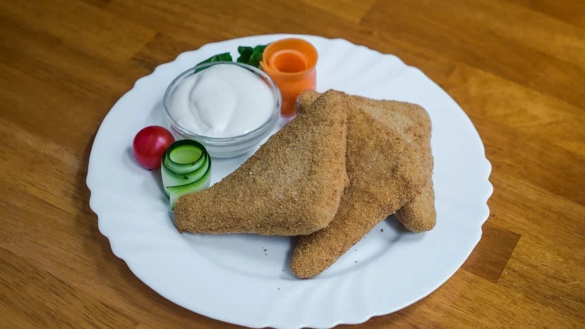 Rántott trappista sajt (köret nélkül)