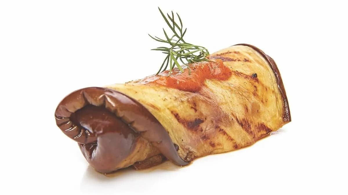 Paradicsomos grillezett padlizsán