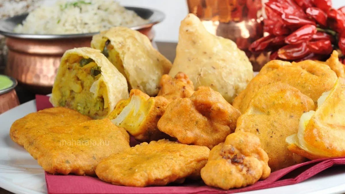 Vegetáriánus vegyes előétel tál