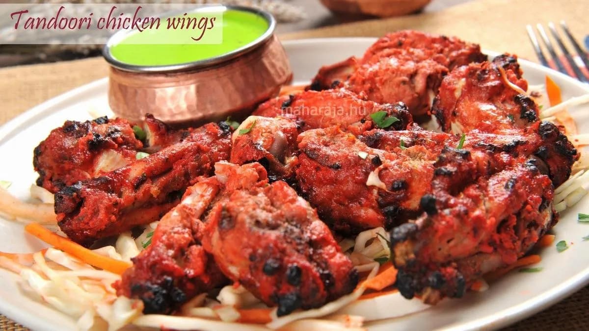 Tandoori csirkeszárnyak