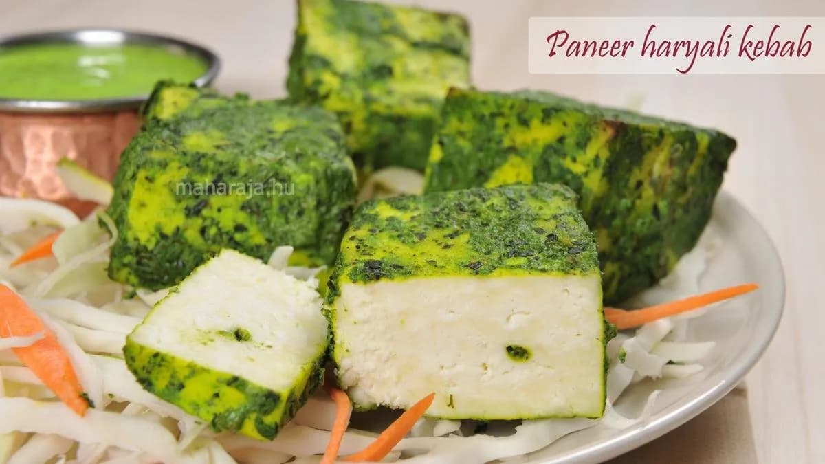 Paneer Haryali Kebab